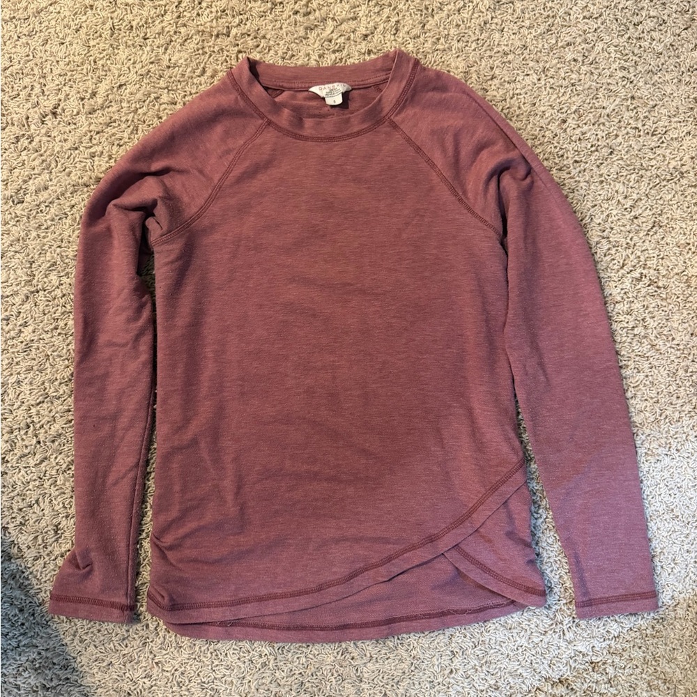 Purple Long Sleeve Top